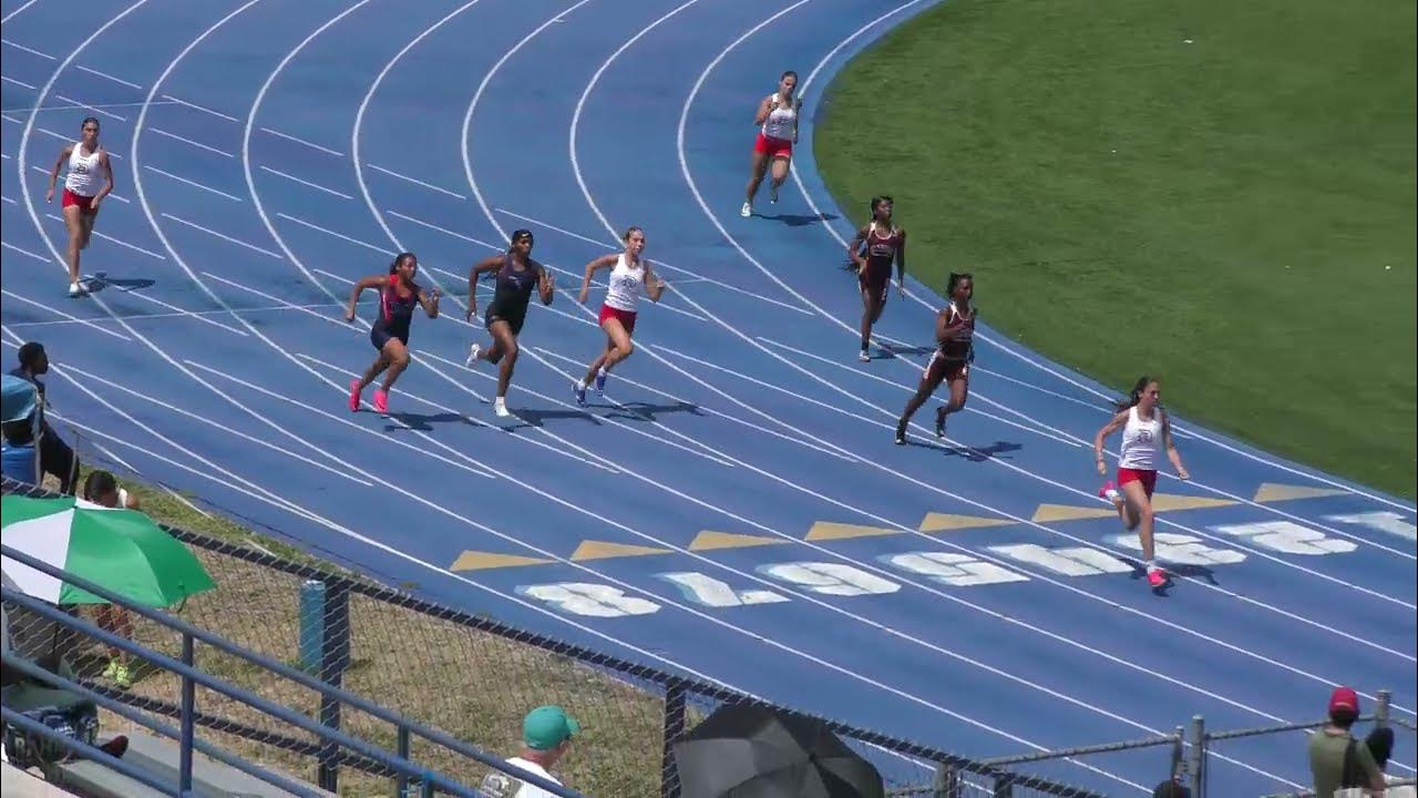 Girls 200m Final Section 4 FHSAA District 4A15 Traz Powell Stadium May