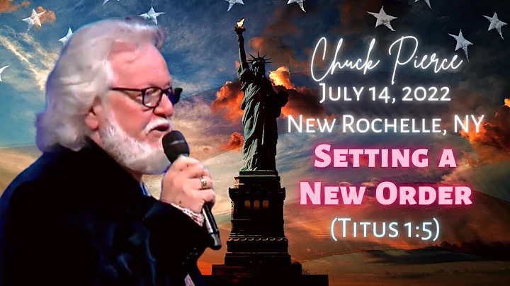 Chuck Pierce 7/14/2022, New Rochelle, NY: Setting ...