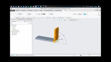 Video-15 How to use flange command in creo parametric @CAD-Masters  Design skills.