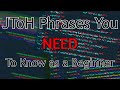 JToH Phrases You Need To Know as a Beginner! | Roblox JToH