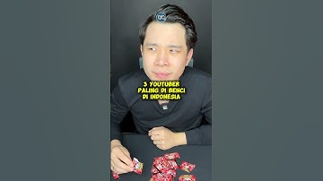 Ini adalah 3 youtuber paling dibenci di Indonesia 😲