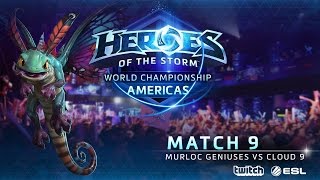 M.Geniuses vs Cloud 9 - World Championship Americas - Match 9 | Lower Bracket | Group A