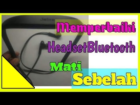 Cara memperbaiki earphone mati sebelah