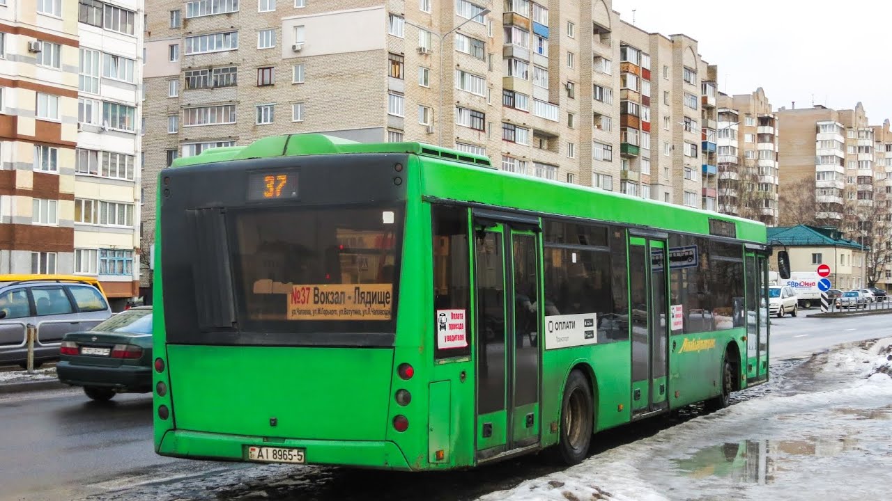 Информатор автобусного маршрута №37 (Ж/Д вокзал - Лядище)