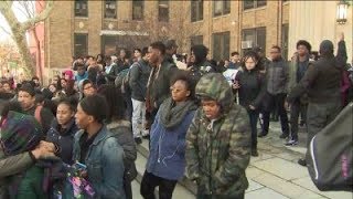 Students in Newark walk out to protest gun violence