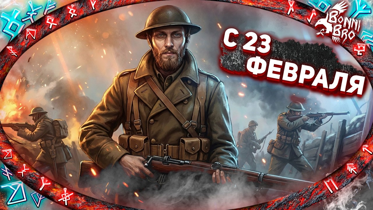 BATTLEFIELD 1 - С ПРАЗДНИКОМ МУЖИКИ! С 23 ФЕВРАЛЯ!