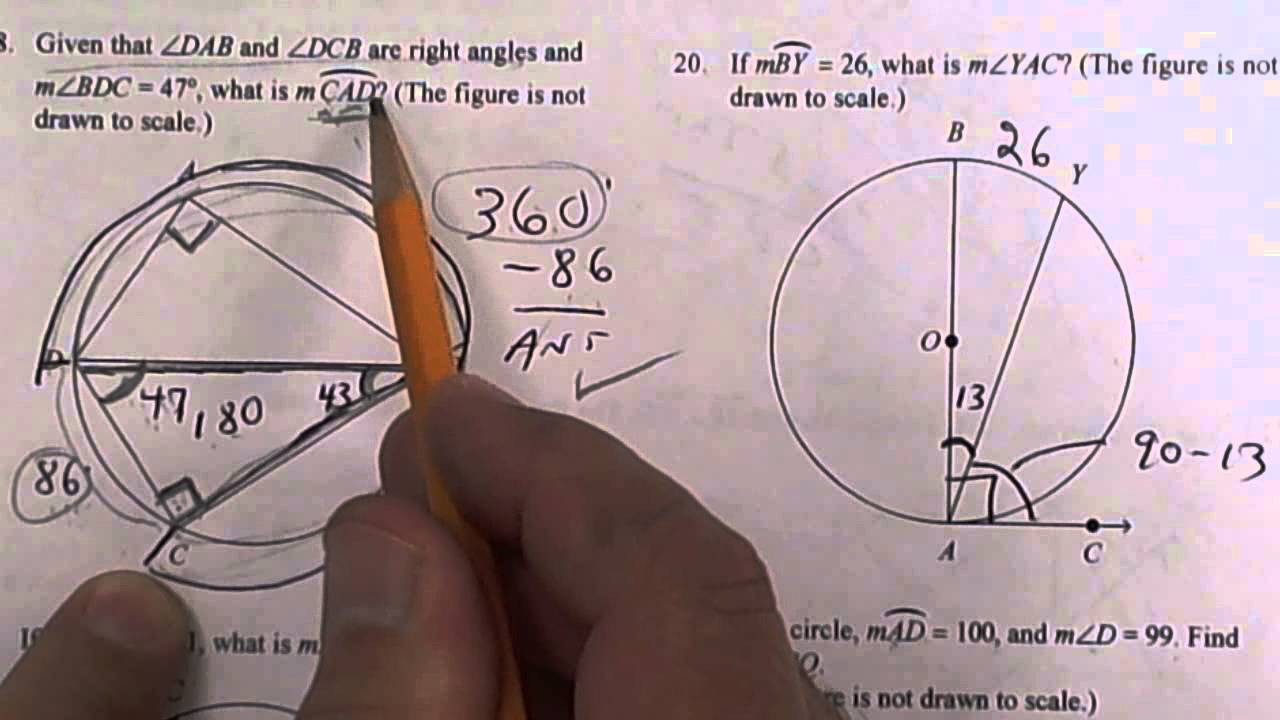 2 25 Geometry Practice test YouTube