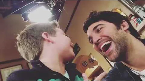 Elias harger speaking spanish with Juan Pablo Di P...