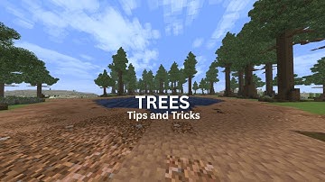 How I Build Custom Trees In Minecraft...