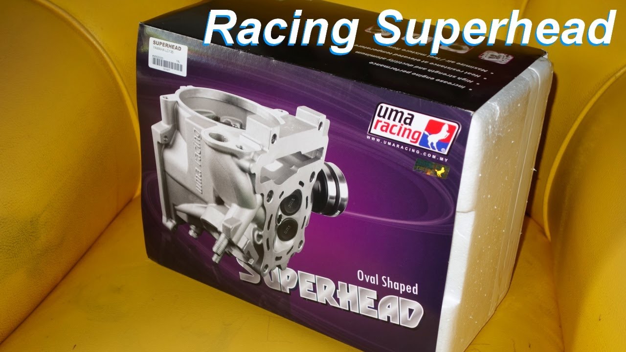 Unboxing 26hp Superhead UMA Racing for LC135  YZF R125 R15 