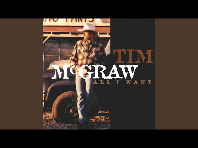 TIM McGRAW - SHE NEVER LETS IT GO TO HER