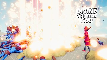 DIVINE ARBITER GOD vs EVERY FACTION | TABS Totally Accurate Battle Simulator