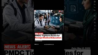 PMDC Tightens Rules for Foreign Medical Education