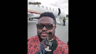 Davido's eldest brother Adewale Adeleke spotted entering his private jet from Miami to Atlanta