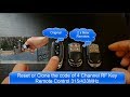 How to Reset & Clone Remote Control RF 433mhz- Duplicate door opener remote