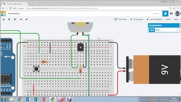Activar el movimiento de un motor usando un pulsador con Arduino