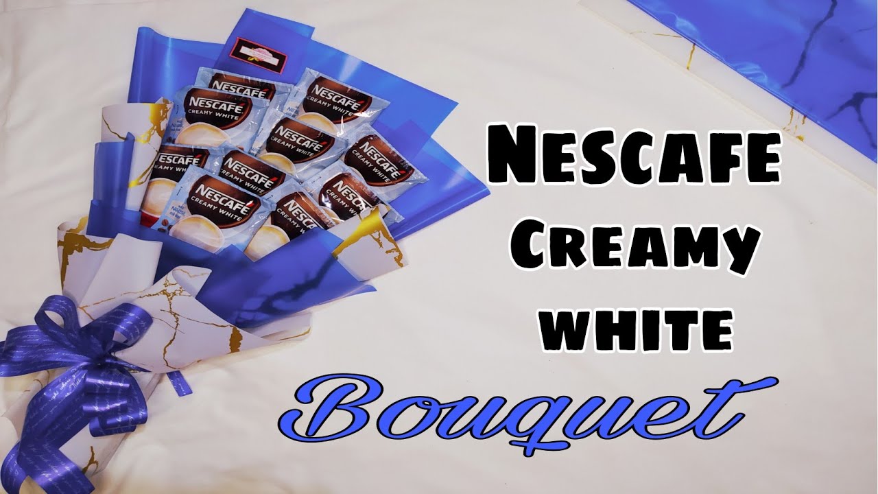 How to make Nescafe Creamy White Bouquet Tutorial by Jel's Handmade