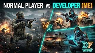 NORMAL PLAYER vs DEVELOPER 😳  || Delta Force || 2026 ||#deltaforce #actiongame #deltaforce