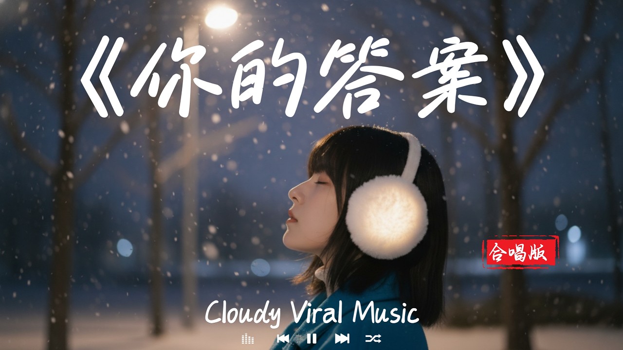 合唱版《你的答案》Ni De Da An「我愿变成一颗恒星守护海底的蜂鸣，也许世界就这样我也还在路上。」♪【動態歌詞MV】♪