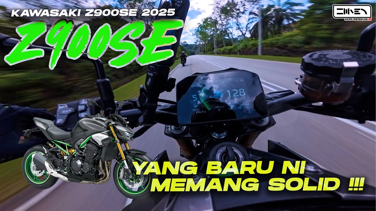 UNTUK LAYAN CORNER DAN WEEKEND RIDE MEMANG SOLID ! KAWASAKI Z900 SE Malaysia 2025 [4K]
