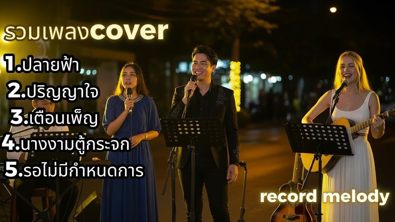 รวมเพลง Cover อะคูสติกเพราะๆ | ปลายฟ้า – ปริญญาใจ | record melody