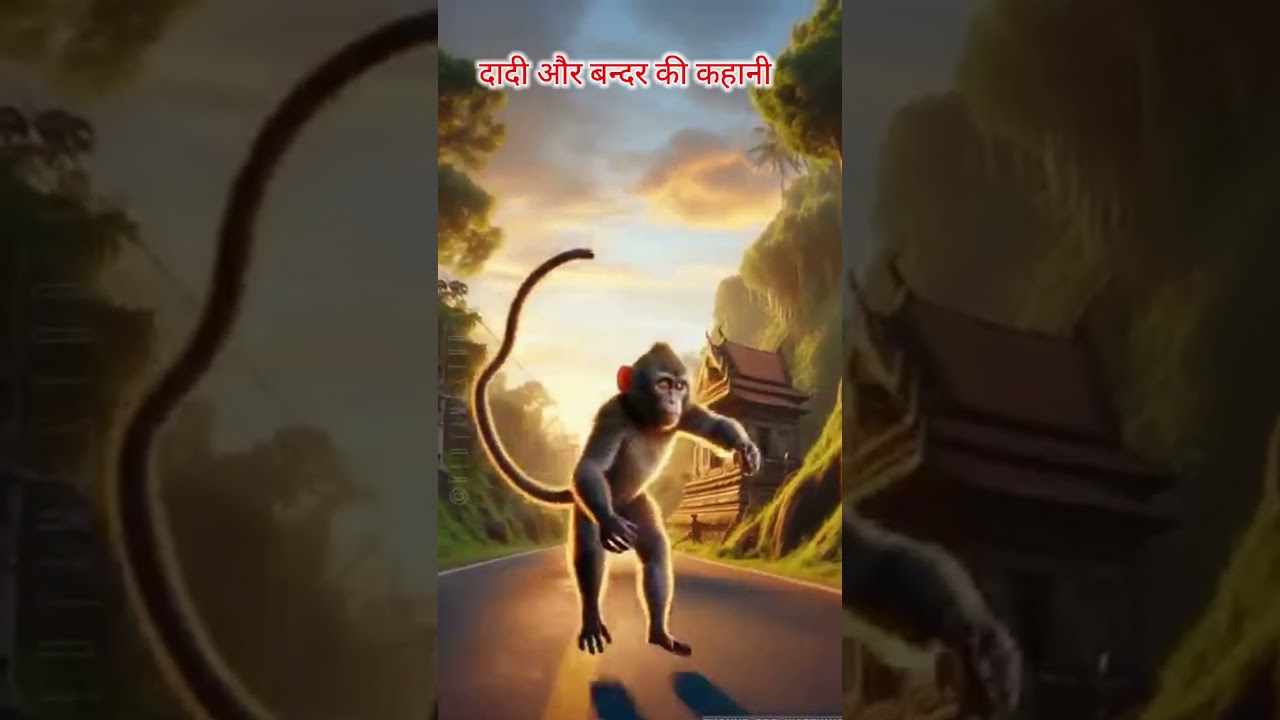 Grandma Saved by Monkey from Bus Accident 