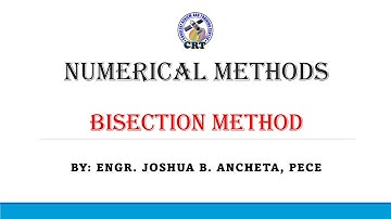 Numerical Methods | Bisection Method | With Calculator Technique