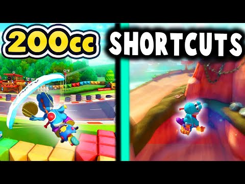 200cc Shortcuts You MUST Know in Mario Kart 8 Deluxe!