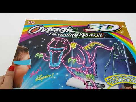 3d планшет  для рисования magic drawing board