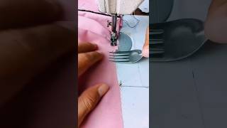 কাঁটা চামচ দিয়ে নিখুঁত প্লিট! 😱 সেলাইয়ের গোপন ট্রিক | Easy Pleats Sewing Hack