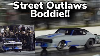 STREET OUTLAWS BODDIE AT MARCH MANIA 4 TALKS AFTER HIS BACK INJURY & WATCH HIS SON MAKES EPIC PASSES