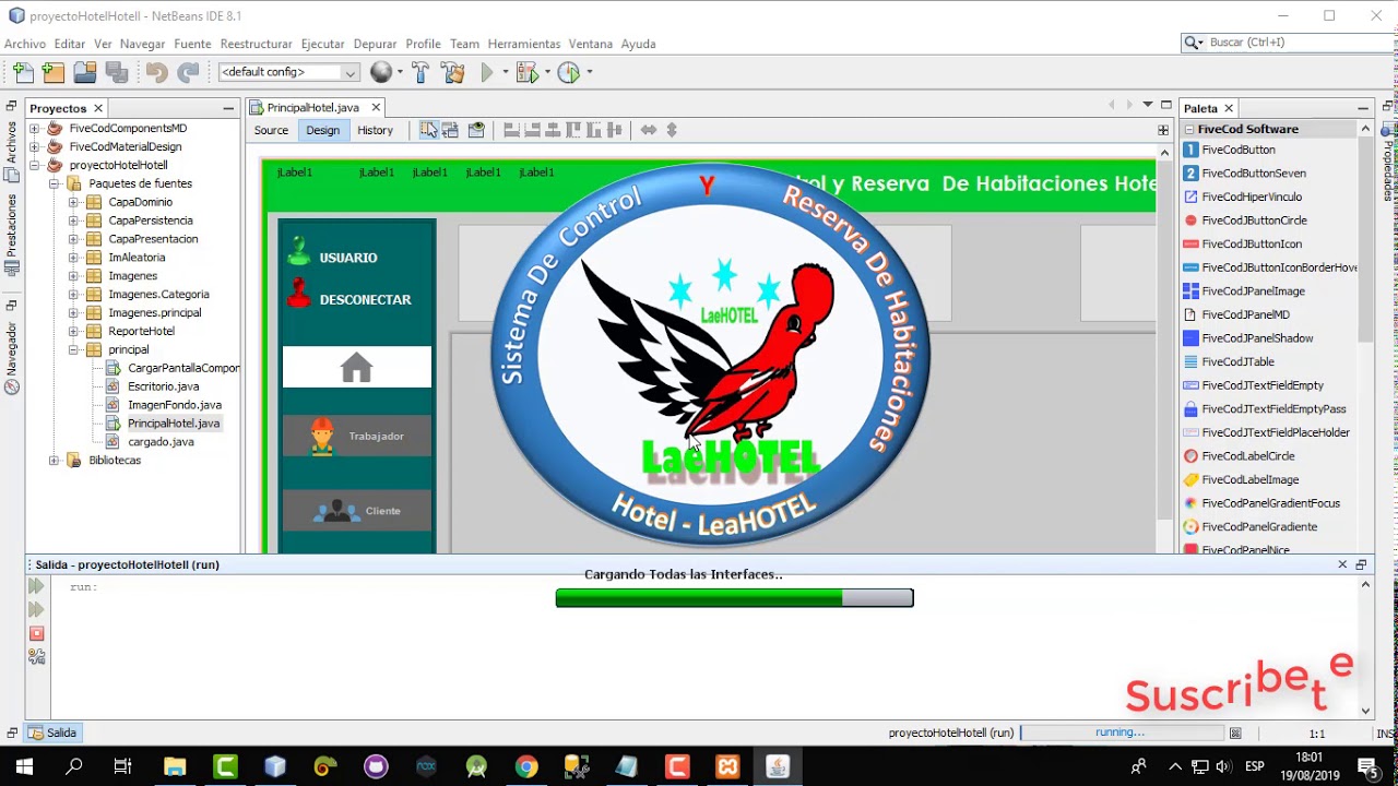Reservation System Netbeans Java Como Descargar Sistema de Reserva de Habitaciones - Java Netbeans - YouTube