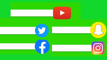 FREE Green Screen Social Media(Twitter, Facebook, Instagram, Snapchat, Youtube)Lower Third Templates