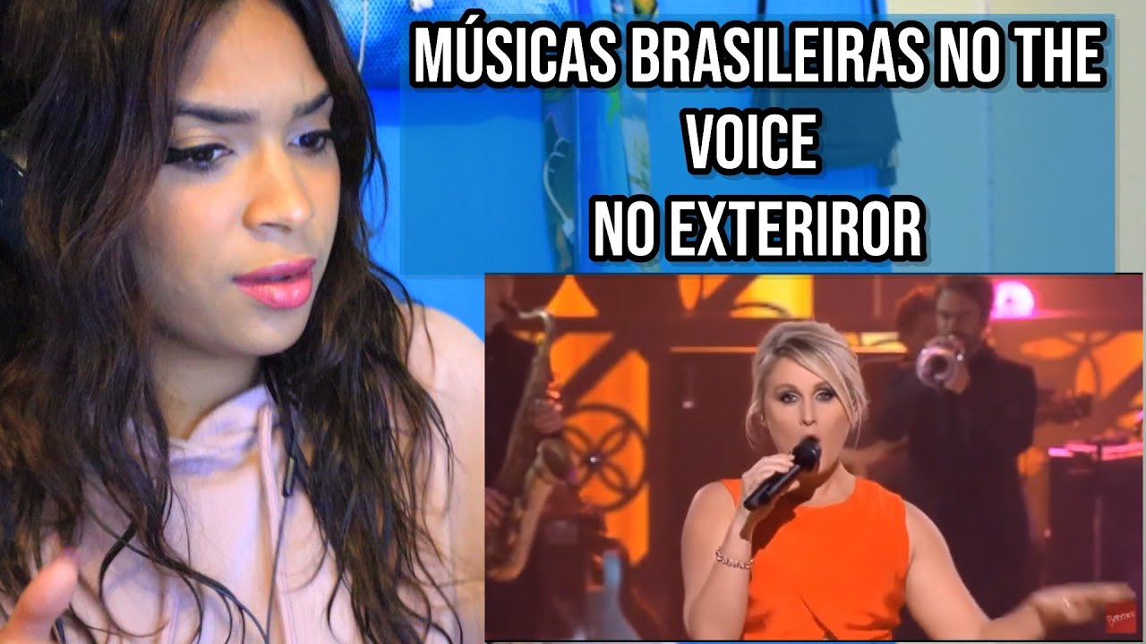 Músicas Brasileiras no the Voice (No Exterior) ! REACT