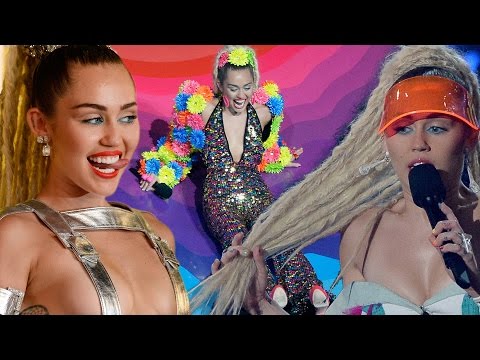 8 Most WTF MIley Cyrus Moments from 2015 MTV VMA's