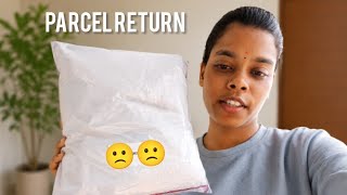 Parcel return 😔#newvl9g#viralvlog#suportmeguys#like&amp; follow 👍🙏