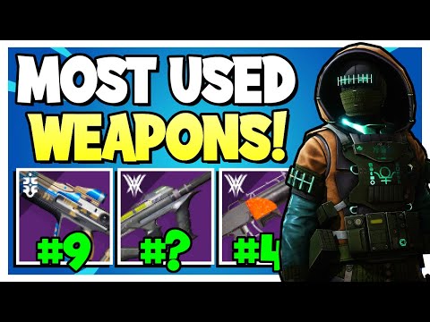Top 10 MOST USED PvE Legendary Weapons in The Witch Queen! | Destiny 2
