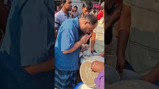 🐄 Traditional methods of testing milk quality in the village market