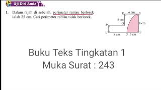 Perkaitan Perimeter dan Luas| KSSM MATEMATIK TINGKATAN 1 BAB 10 | Perimeter dan Luas|