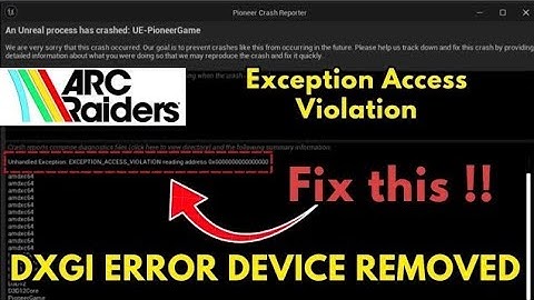 ARC RAIDERS FIX 2025 ⚠️ 