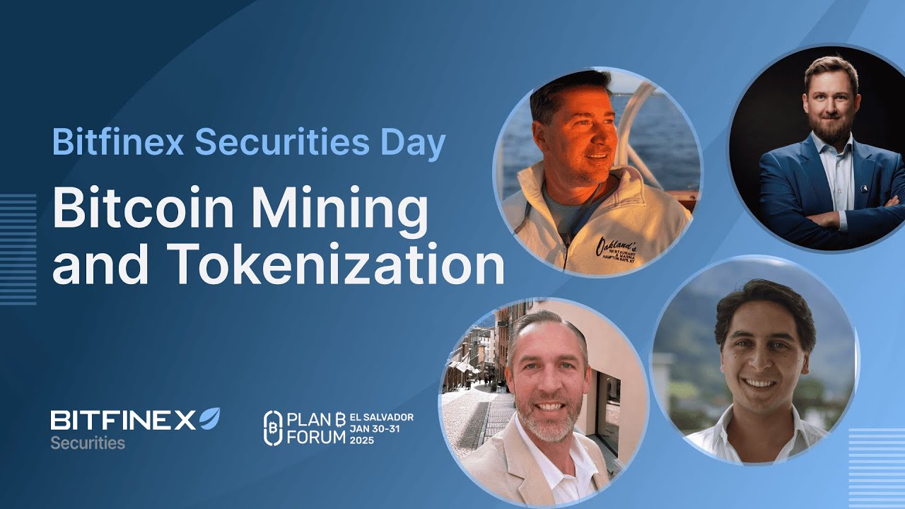 Bitcoin Mining and Tokenization: A New Era for Mining Finance | Bitfinex  Securities Day