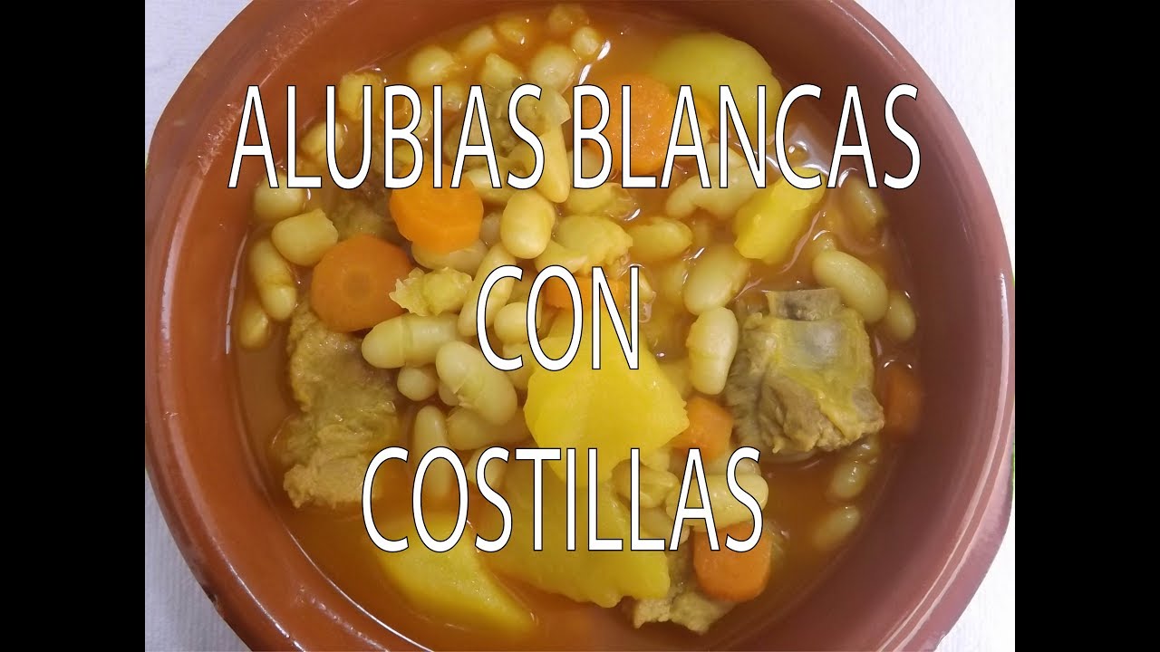 Alubias Blancas con Costilla