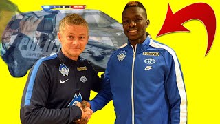 FOOTBALLER ON THE RUN FROM POLICE