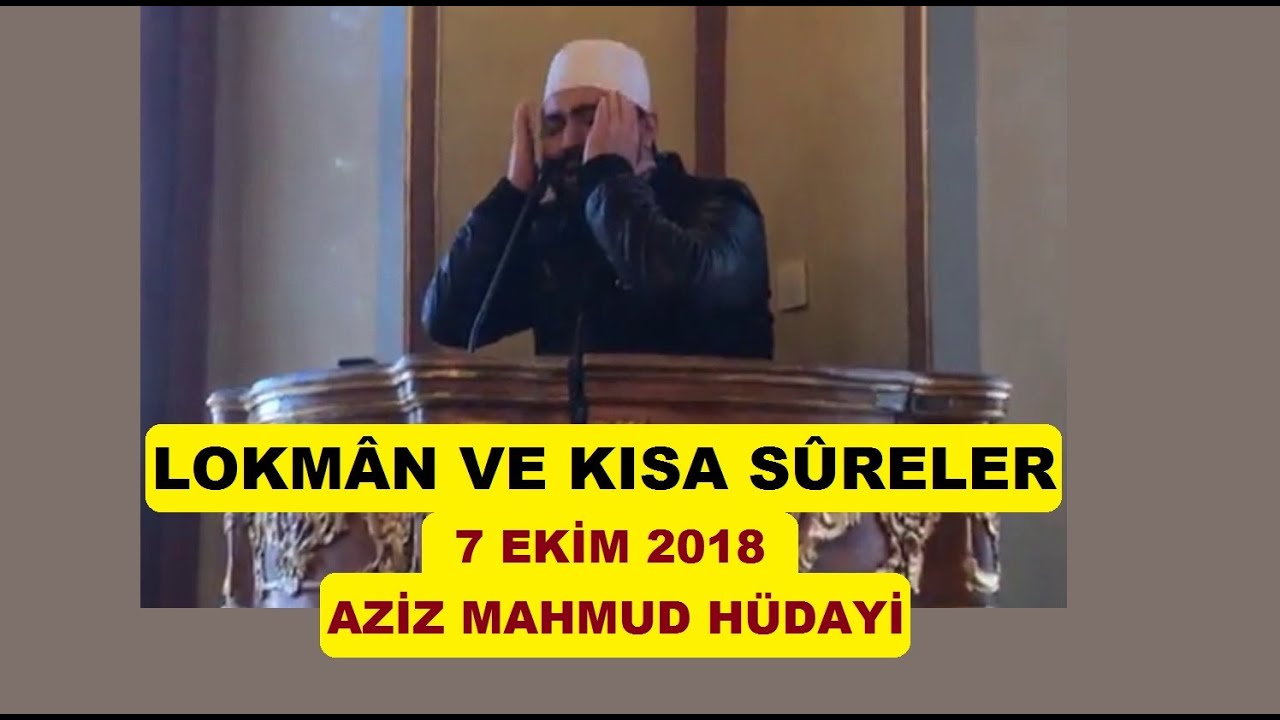 Lokman 8-19,İnfitar,Duha,İhlas,Felak,Nas ve Fatiha sûreleri