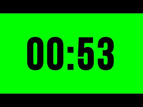 Timer 53 Second With Alarm ⏱ No Music