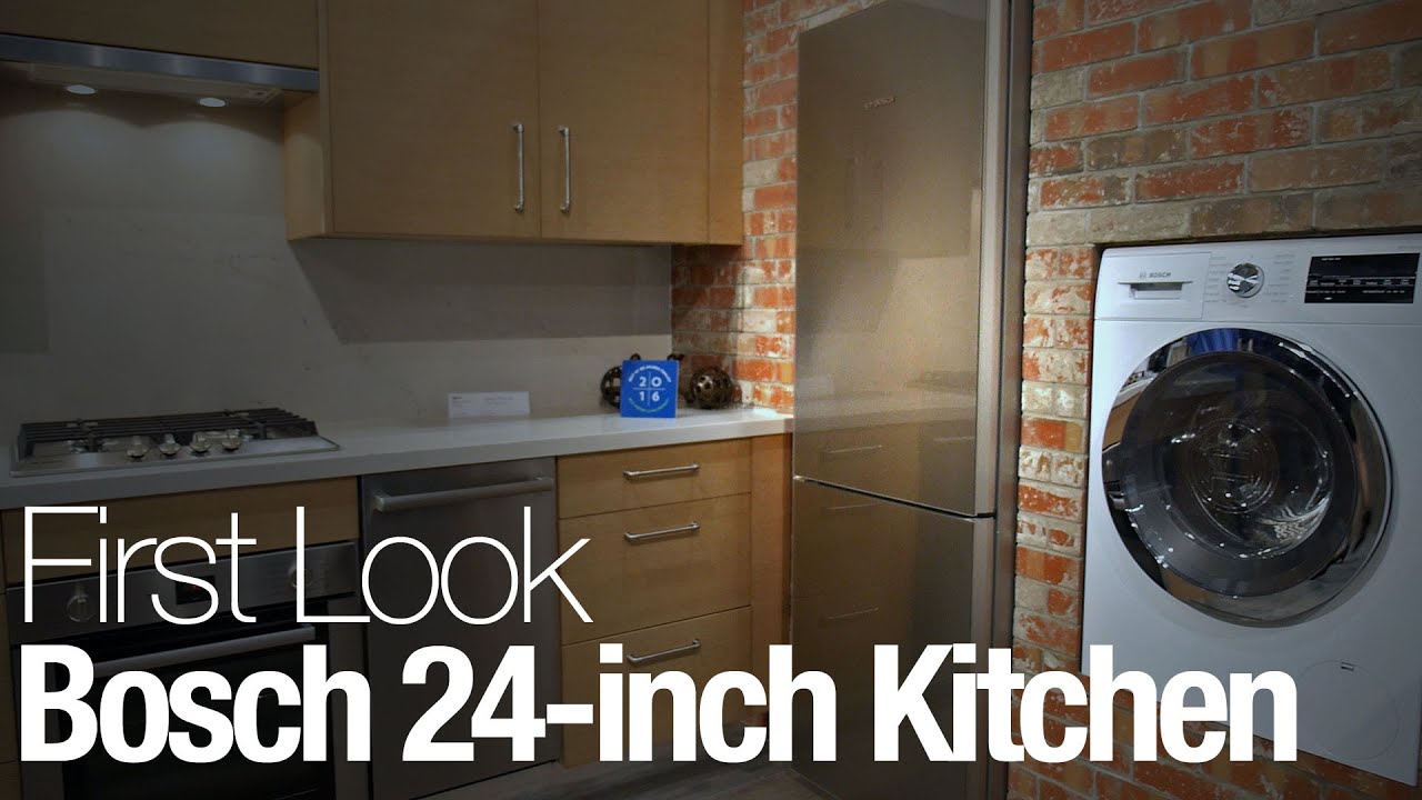Bosch Fits Seven Appliances Into One Tiny Kitchen - YouTube