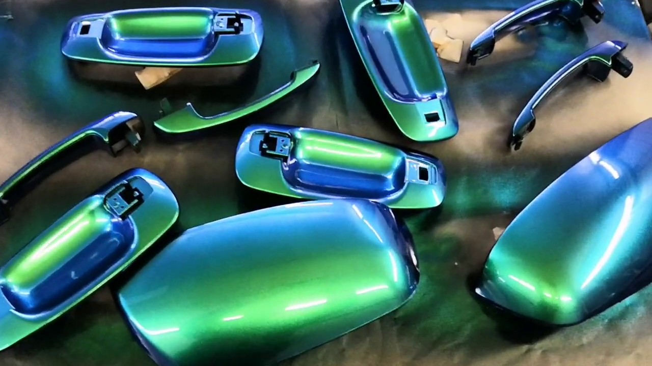 Эксклюзивная покраска. Покраска в хамелеон. Приора хамелеон. Покраска ...