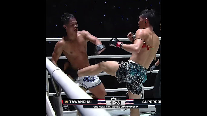 Fast and furious 💨💢 What was your favorite moment from the battle between Tawanchai and Superbon?