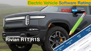 Athlete Statistics Electric Vehicle Software Rating Ver 1.0; Rivian R1T/R1S