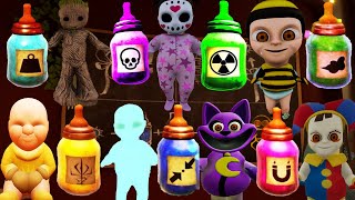 The Baby In Yellow New Update | All Potions Bottles Effects In Baby (Outwitt Mod)